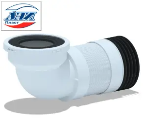 АНИ К719R Гофра для унитаза (УГЛ) 240-450 (15шт)