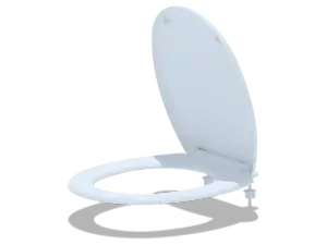 Крышка для унитаза с пласт. креп. Ани Пласт (15/1шт)