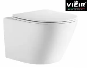 Унитаз подвесной, круглый (БЕЛЫЙ) ViEiR (1шт)