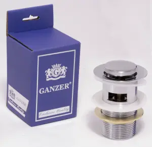 Донный клапан с перел. GANZER МАЛ/ЭКО (50/1)