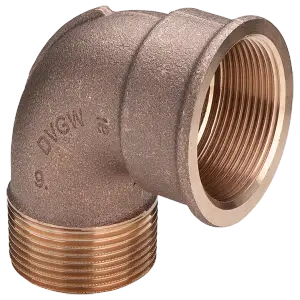 ВГ Уголок 1/2" г.ш. (бронза) (400/10шт)