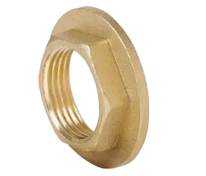 Контргайка с ребордой латун 2" ViEiR (80/10шт)
