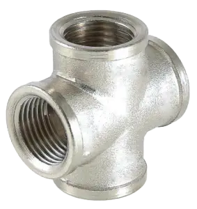 НИКЕЛ крестовина 1/2Гх1/2Гх1/2Гх1/2Г ViEiR (100/10шт)