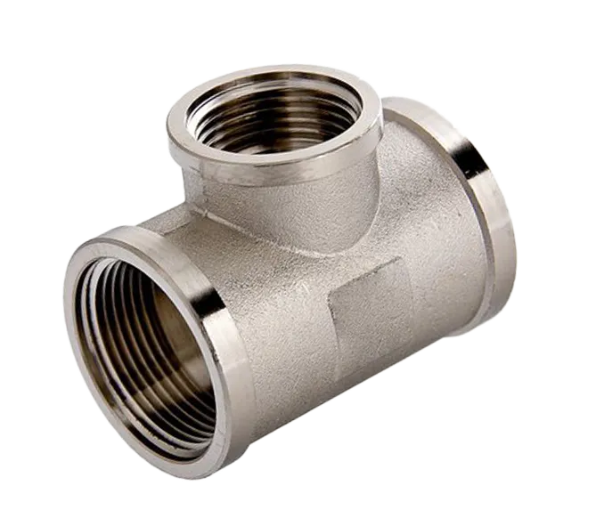 НИКЕЛЬ Тройник 1"1/2г х 1"1/2г х 1"1/2г ViEiR (24/2шт)