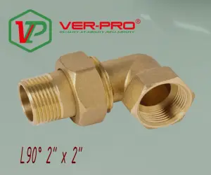 Угловая американка латун 2" г. х 2" ш. ViEiR (10/1шт)