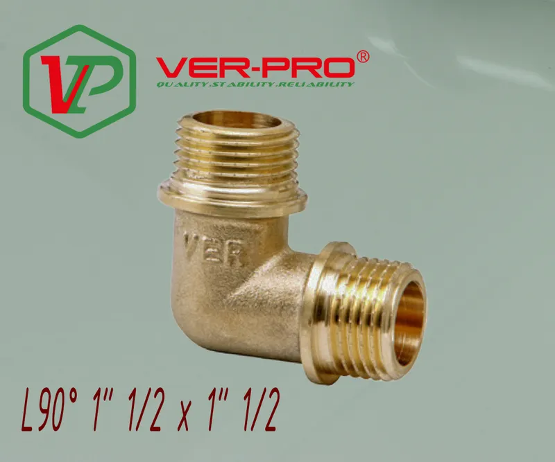 Уголок латун 1"1/2 Ш. х 1"1/2 Ш. ViEiR (26/2шт)