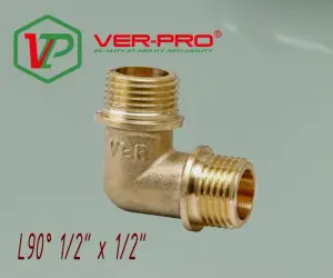 Уголок латун 1/2 Ш. х 1/2 Ш. ViEiR (180/10шт)