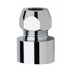 ХРОМ Патрубок 10 х 1/2 Ц-Г ViEiR (250/10шт)