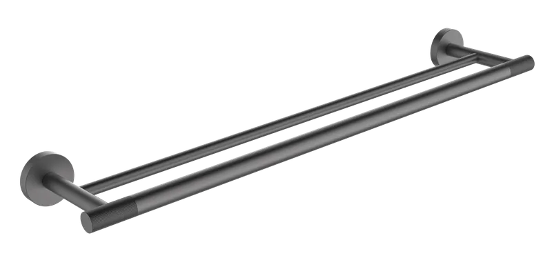 5518-G Полотенцедержатель двойной (ГРАФИТ) ViEiR (20/1шт)