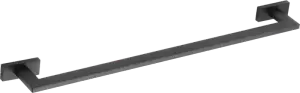 88070-C Держатель для полотенца 55 см. (ЧЕРНЫЙ) GANZER (20/1шт)