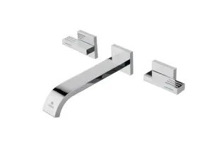 01144 Смеситель встраиваемый для раковины (ХРОМ) GANZER (8/1шт)
