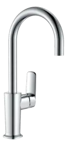 073523 Смеситель од. для кухни выс. (ХРОМ) ViEiR (10/1шт)
