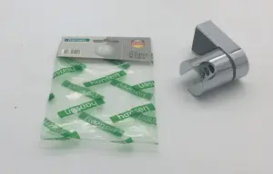 5402 Держатель для лейки, регул. (ПЛАС., ХРОМ) HANSEN (200/1шт)