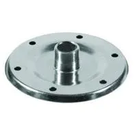 Фланец 3/4" для гидроаккумулятора, оцинкованная сталь Ф160 TIM (40/1)