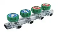 Коллектор 3/4 х 3/4 -4 выхода конус (ZEISSLER) (16/1)