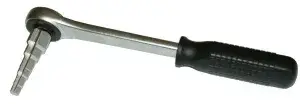 Ключ для американок ступенчатый универ. с трещеткой 3/8'' до 1'' 6/24 ZEIS