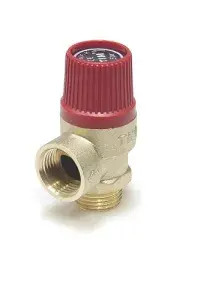 Мембранный предохранительный клапан 1/2"ш- 6 бар "TIM" 10/60
