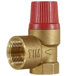 Предох.клапан (крас.) 1/2г/г-6bar (TIM) 10/60