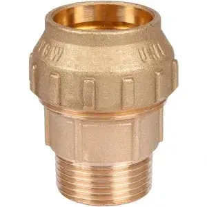 Муфта латунная для ПНД труб 32 х 11/4н "ZEIS" 5/40