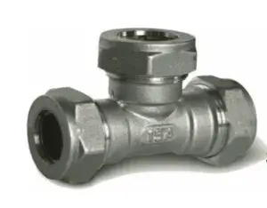Тройник для гофрированной трубы 25х20х25 "ZEISSLER" 2/20