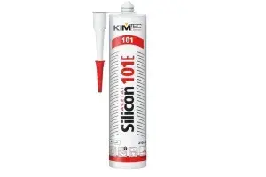 Герметик Silicon 101E KIM-TEC 310ml (Универсал.-Белый) 1/20