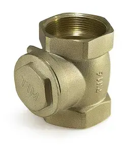 Обратный клапан гориз. 2" (хлоп.) "TIM" 1/20