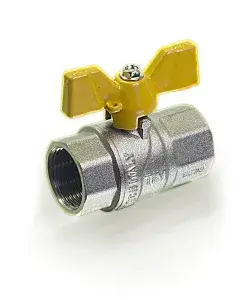 Кран для газа 1/2 г/г (Б) (ТIM) (15/60)