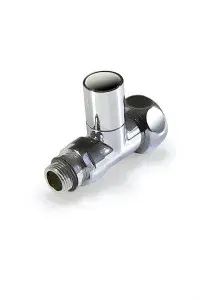 Кран прямой для П/С круглый 1"F x 1/2M "TIM"