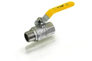 Кран для газа 1/2 г/ш (Р) (ТIM) (15/60)