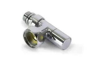 Кран для полотенцесушителя 3/4M*1F " VIEIR"(60шт) угл.
