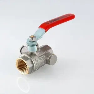 Кран шаровой муфтовый с дренажем и воздухоотводчиком 3/4-1/4 "TIM" 6/18
