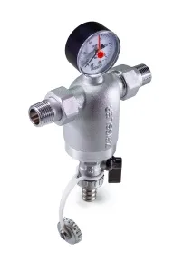 Фильтр с манометром никел 1/2 "ZEISSLER" 1/12
