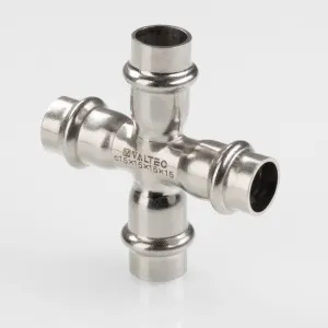Крестовина из нержавеющей стали 22*22*22*22 5/30