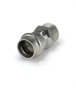 Пресс-муфта из нерж. стали 18mm х 3/4нр "ZEIS" (5/100)