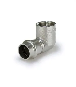 Пресс-угольник из нерж. стали 15х1/2 вр 5/130