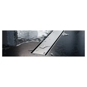 Водоотводящий желоб с двухсторонней решеткой горизонтальный сток Evolux Plus 800*70 "ZEIS" 1/4