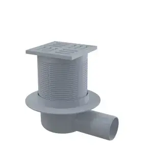 Сливной ТРАП 105 х 105/50 боков. AlcaPlast