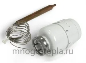 Головка термостатическая жидкостная с погружным датчиком.M30*1.5