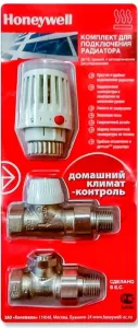 Комплект обвязки (блистер), термостатический, DN20, угловой Honeywell