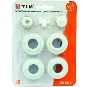 Комплект радиаторны 3/4 "TIM" 1/40