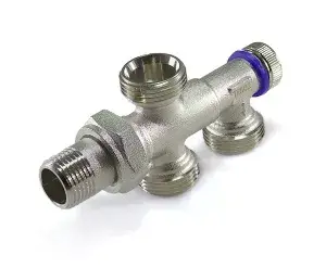 Терморег. узел 4-ход.(3/4н*3/4н*1/2н-3/4)"TIM"