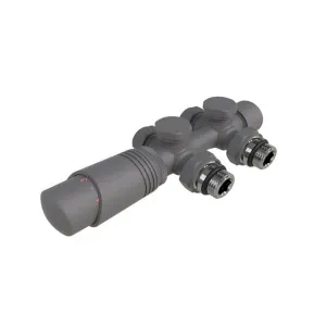 Универсальный комплект для нижнего подключения, серый G1/2" (24/1шт)