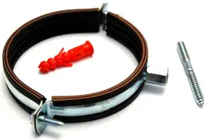 Хомут стальной 1,5х20 (2 1/2) М8+10 "ALTEfix" 100