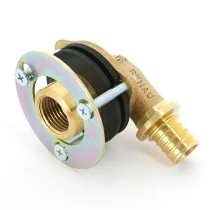 Угольник аксиальный настенный для гипсокартона 16x1/2" TIM 2/26