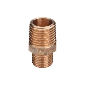 Ниппель редукционный 3/4н х 1/2н, бронза, V&G 10/400