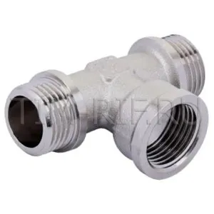 Тройник НИКЕЛЬ 1/2н х 1/2в х 1/2н (ZEIS) (10/80)