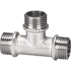 Тройник НИКЕЛЬ 1/2н х 1/2н х 1/2н (ZEIS) (10/80)