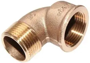 Уголок бронза 1* F х 1* M "V&G" 5/120
