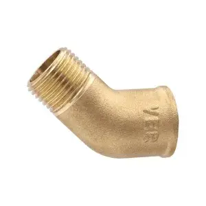 Уголок 45 градусов, латунь, FM 1/2 "VIEIR" (160/10шт)