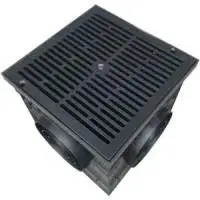 Дождеприемник STEELOT 30*30 с РВП пластиковый комплект
